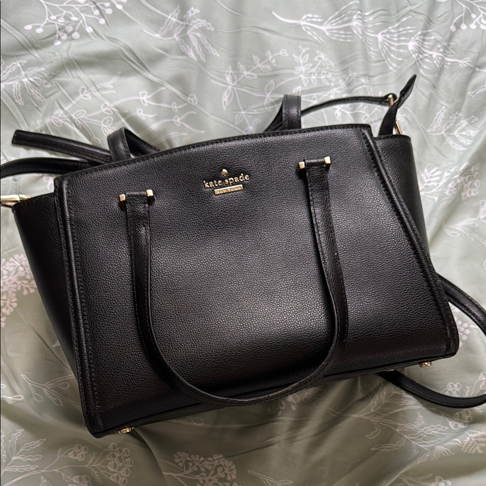 Kate Spade Black Saffiano Leather Tote